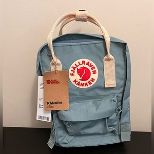 Fjallraven kanken mini, sky blue